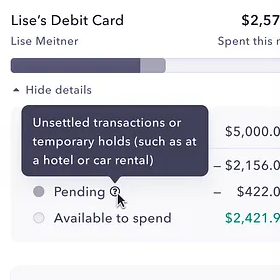 Virtual Card Management